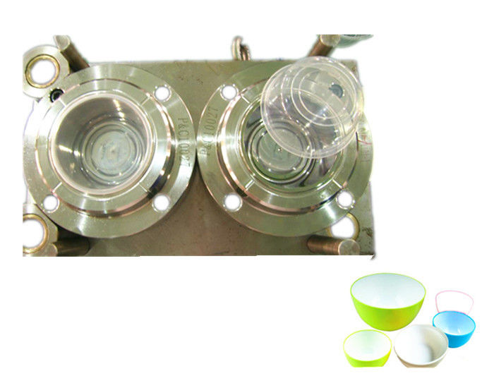 High Precision Plastic Bowl Mould Stainness Steel Two Cavity Strong Wear Resistance